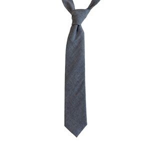 Merona Classic Chambray Skinny Blue Tie